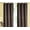 Brown, variant on 100% Solid Blackoutout Window Curtain Panel With Grommets