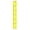 Yellow, variant on Flexible Rulers 30cm/12" Double Scale Shatterproof Folding Plastic Ruler, Red