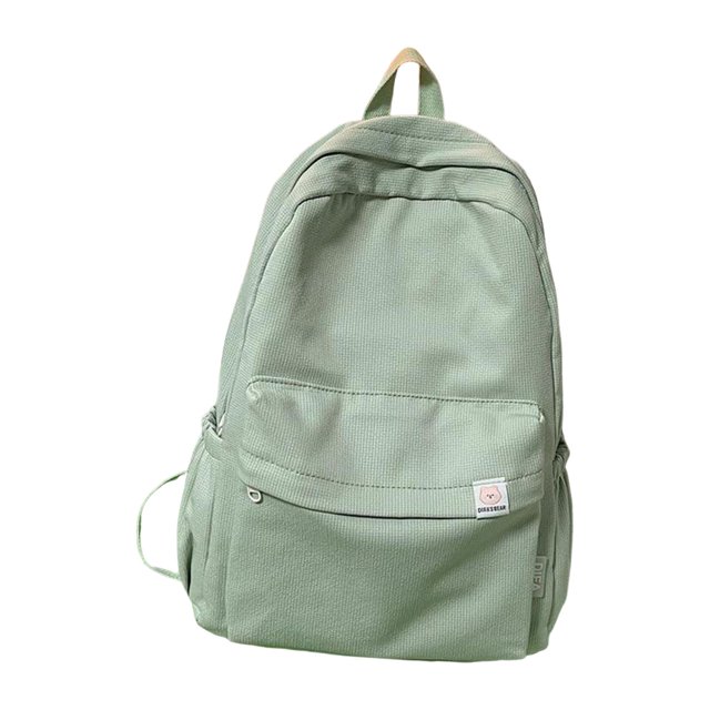 Mochila color sólido para computadora portátil Sunnimix Mochila de color sólido Verde