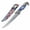 American Flag Proud Eagle, variant on ASR Outdoor American Flag Fixed Blade Hunting Knife Patriotic Gift Proud Eagle