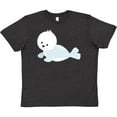 thumbnail image 3 of Inktastic Baby Seal Youth T-Shirt, 3 of 5