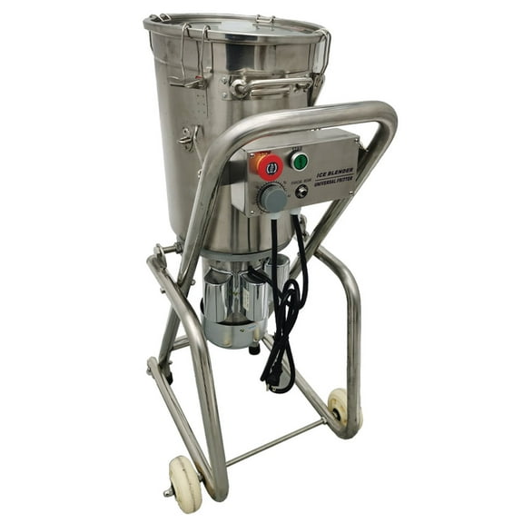 Techtongda 32L Commercial Meat Vegetable Prep Food Chopper Processor Fruit and Vegetable Shredder Stainless Steel