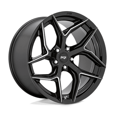 Niche M266 Torsion 20X10.5 5X112 40Et 66.56Cb Gloss Black Milled Wheel