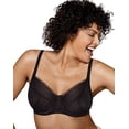 thumbnail image 2 of Playtex Secrets Amazing Shape Unlined Balconette Underwire Bra Black 40C Women's, 2 of 2