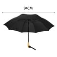 thumbnail image 2 of de lluvia de viaje Mango cómodo plegables lindos portátiles para lluvia y sol para hombres y mujeres Calle Camping al aire , negro, 2 of 8