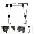 thumbnail image 1 of OUNONA 1 Set Ceiling Bike Rack Steel for Safe Locking Mechanism with Hanger, 1 of 7