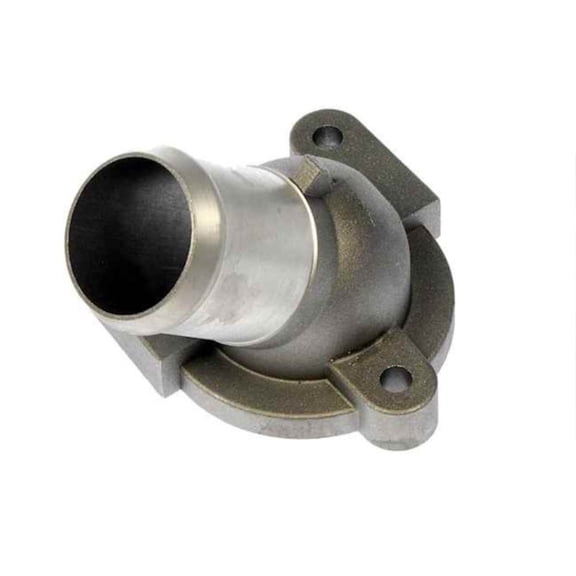 KarParts360 For Ford Taurus 1996-2007 Engine Coolant Thermostat Housing | Aluminum Material | Silver | 45 Degrees Housing Neck Angle | 1.5 Inches Outside Diameter | Replacement For YF1Z8592-CA