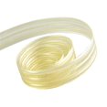 thumbnail image 1 of Papillon Ribbon & Bow R097070-16-0028-GOLD 0.62 in. 100 Yards Chic Striped Sheer Chiffon Ribbon- Antique White & Gold, 1 of 1