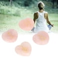 thumbnail image 3 of Thumb Worry Stones, Rose Quartz 4 Pieces Reiki Balancing Stones  for Meditation, 3 of 7