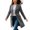 Gray, variant on Women's Double-Breasted Long-Sleeved Coat - Solid Color Casual Fall Winter Trench Jacket, Olive Green, L