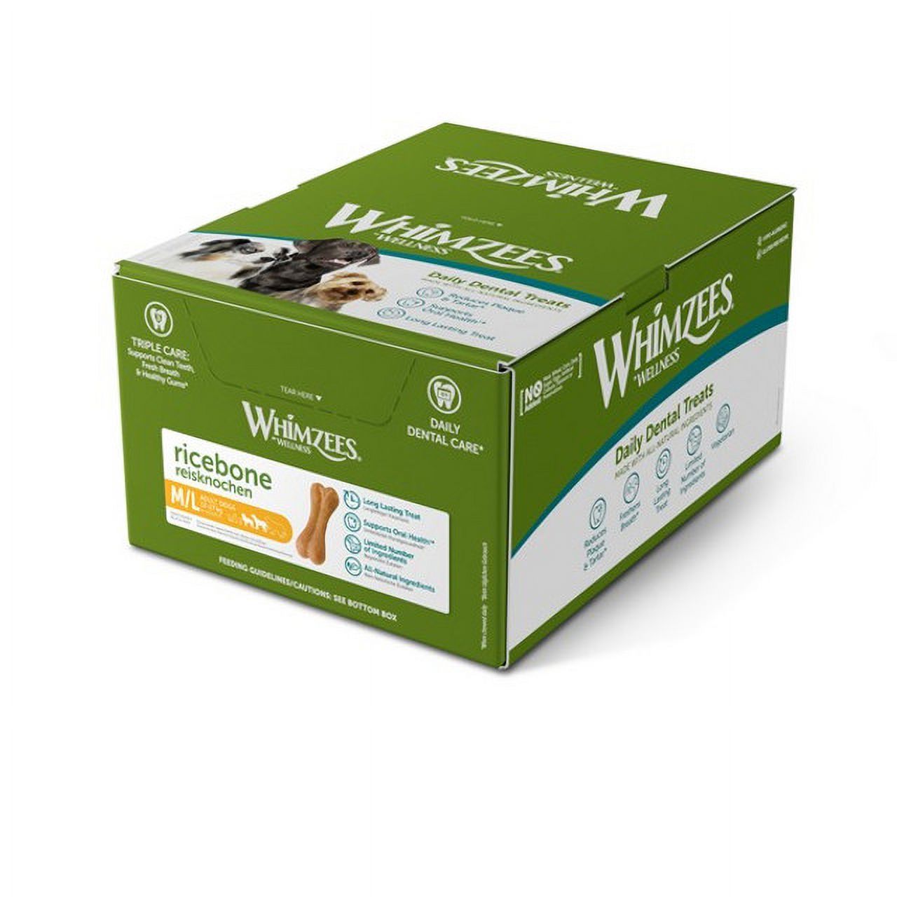 Whimzees Rice Bone Case of 50