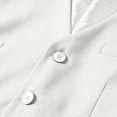 thumbnail image 5 of Odeerbi Toddler Boys Suit Vest V Neck Button Waistcoat with 3 Pockets Formal Dress Vest for Wedding Party, 5 of 9
