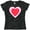Storm Camo, variant on Inktastic Valentine Red Heart with Dots Women's T-Shirt
