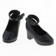 thumbnail image 4 of Stylish Doll Ankle Belt High Heel Shoes for Blythe Dolls 1/6 Dolls Black, 4 of 6