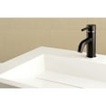 thumbnail image 2 of Fauceture LS8227DL Concord Single-Handle Bathroom Faucet with Push Pop-Up, Matte Black/Polished Chrome, 2 of 5