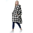 thumbnail image 2 of Catalonia Houndstooth Oversized Blanket Hoodie Sweatshirt,Giant Flush Pullover with Large Front Pocket,Super Soft Warm Comfortable for Adults Men Women Teenagers Kids Wife Girlfriend, 2 of 5
