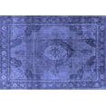 thumbnail image 1 of Ahgly Company Indoor Rectangle Oriental Blue Industrial Area Rugs, 3' x 5', 1 of 4