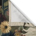 thumbnail image 2 of Ambesonne Floral Eucalyptus Kitchen Curtains, Rustic Seasonal, 55"x39", Eggshell Maroon Green, 2 of 3