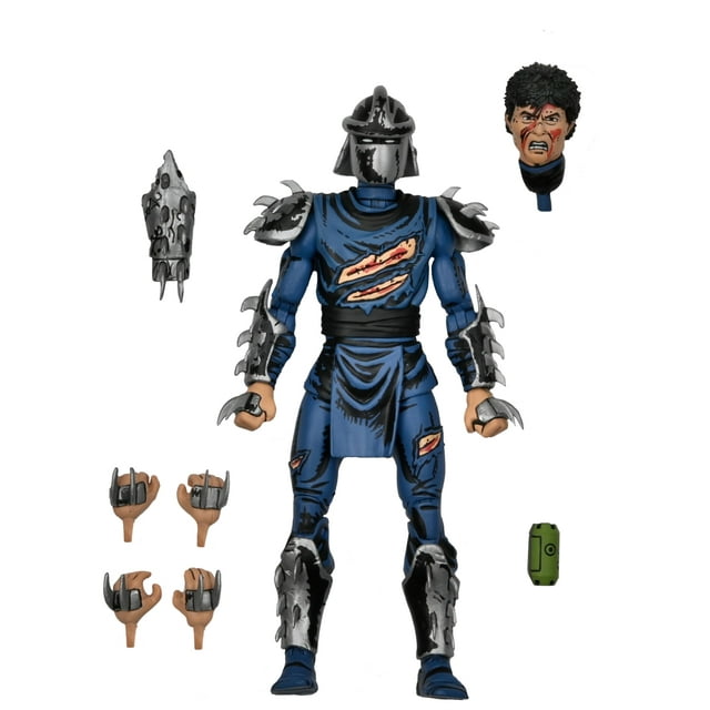 NECA TMNT Mirage Battle Dam Shredder Figura de acción a escala de 7"