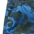 thumbnail image 3 of Generic Mens Cargo Shorts Cotton Relaxed Fit Camouflage Camo Cargo Short, 3 of 5