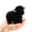 Black, variant on Realistic Dog Plush Toy -11.8 '' Lifelike Soft Stuffed Dog Doll Pet Companion Home Decor Gift