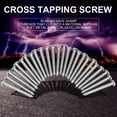 thumbnail image 3 of 200Pcs M4 Stainless Steel Cross Self Tapping Screws Combination Set Pan Head, 3 of 12