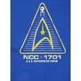 thumbnail image 6 of Star Trek The Original Series Blue Crew Tee - M, 6 of 6