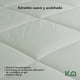 thumbnail image 2 of Colchon Individual En caja Memory Foam + Juego De Sabanas Edredon Kingshouse verde, 2 of 9