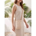 thumbnail image 6 of Gustave Women Straw Crossbody Shoulder Bag Small Cell Phone Purse Summer Beach Woven Rattan Bags Casual Mini Satchel Pouch "Light Beige", 6 of 8