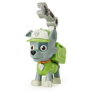 PAW Patrol, Action Pack Rocky Collectible Figure with Sounds and Phrases, for Kids Aged 3 and up