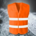 thumbnail image 6 of OGLCCG Reflective Safety Vest for Men Mesh High Visibility Construction Vest Sleeveless Open Front V Nest No Pocket Safety Vest, 6 of 7