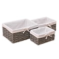 thumbnail image 4 of AMLESO 3 Pcs Woven Desktop Storage Baskets, Sundries Organizer, Cosmetic Box for Snacks A, 4 of 8