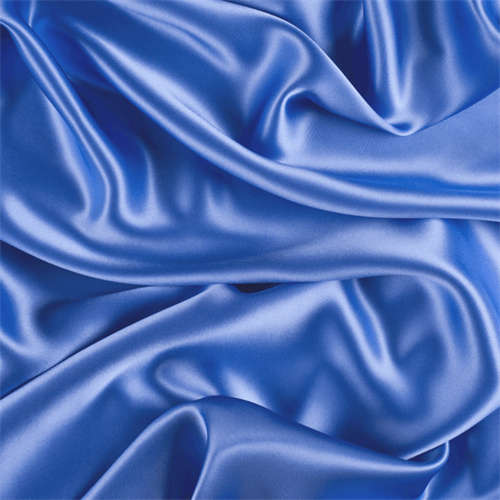 Periwinkle Stretch Silk Charmeuse, Fabric By the Yard