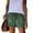 Green, variant on Women Denim Shorts Elastic Drawstring Jean Shorts for XS-3XL Loose Fringe Border Female Jean Shorts