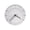White, variant on Modern minimalist cement silent battery powered wall clock high compatibility