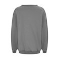 thumbnail image 3 of Gibobby Sudaderas para Mujer Sudadera suelta casual con estampado navideño de manga larga con cuello redondo para mujer de manga larga(Gris,G), 3 of 5
