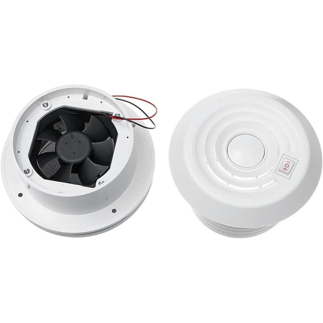 Ventilador extractor Accesorios de caravana RV Ventilador de ventilación ventilación rejilla de escape ventilador de viaje remolque van refrigerante aire ventilación camper motor casero tranquilo ven
