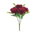 thumbnail image 1 of Centro de mesa de flores artificiales, mesa para el hogar, decoración floral, banquete de boda, tela de seda, flor falsa, rojo Advancent HA6703-06B, 1 of 6