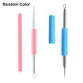 thumbnail image 2 of HLONK Stainless Steel Acne Comedo Pimple Extractor Remover Needle Face Skin Care Tool, 2 of 5