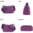 thumbnail image 7 of JennyShop Lightweight Messenger Bag, Fashion Crossbody Bags for Women Waterproof Tote Bag Casual Nylon Purse Handbag, 7 of 7