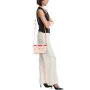 Christian Louboutin Cabata E/W Mini Leather Tote, Beige
