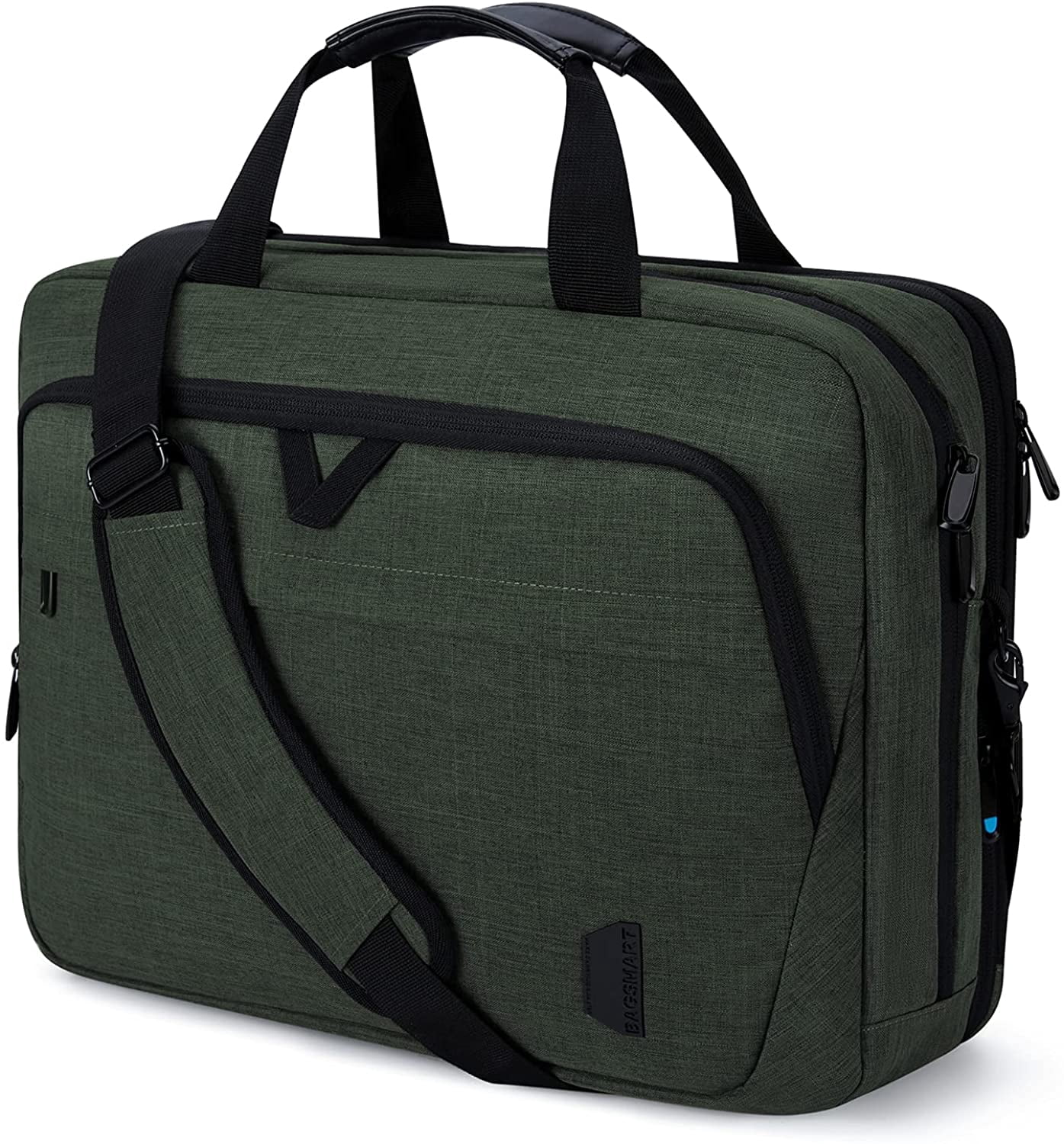Sac pour Ordinateur Portable 17,3 Pouces, IBAOLE Mallette Extensible Sac pour Ordinateur Hommes Femmes Verrouillable