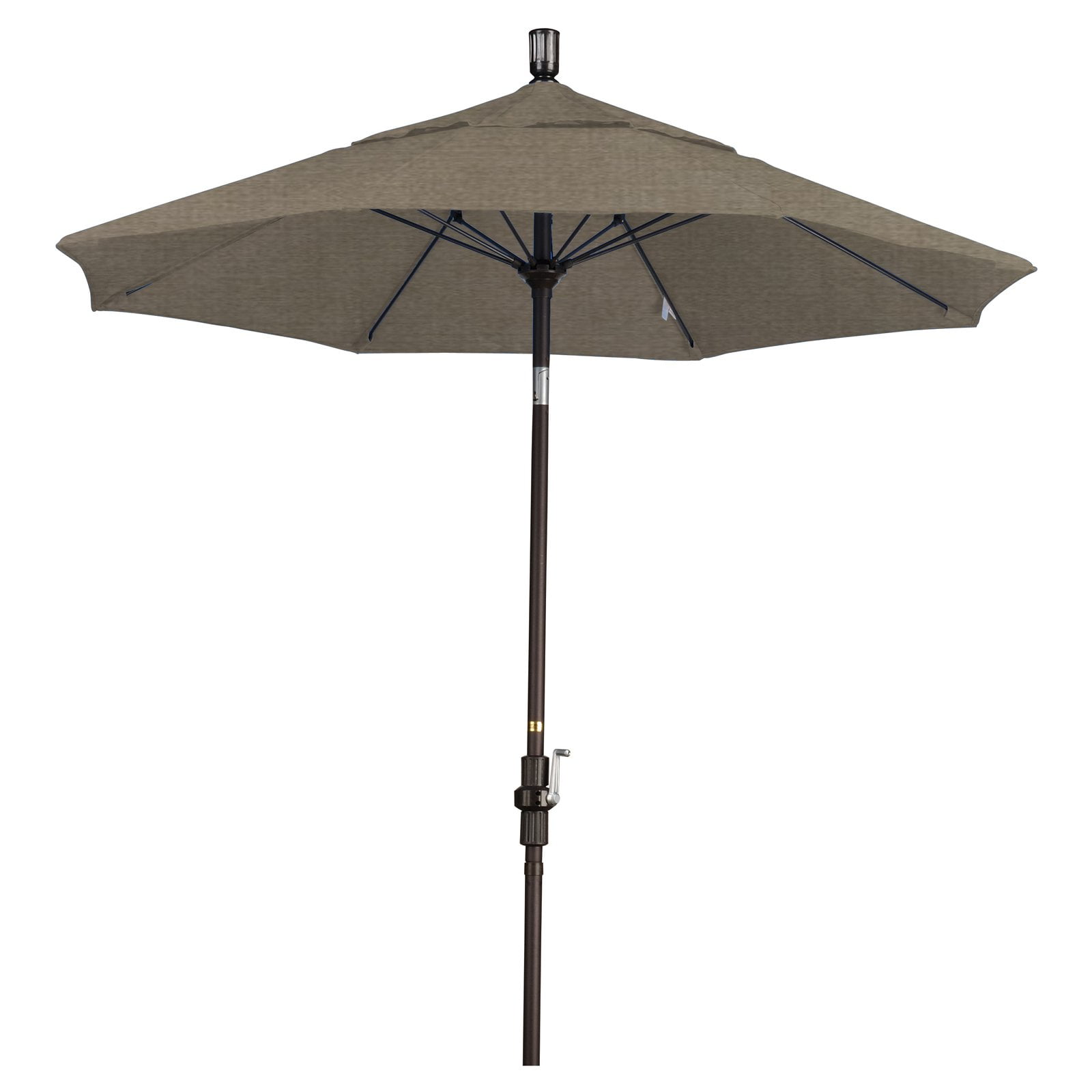 California Umbrella 7.5 ft. Sunbrella Aluminum Collar Tilt Patio