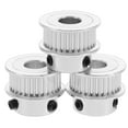 thumbnail image 1 of 3pcs Idler Pulley 30 Teeth Timing Belt Idler Pulley Synchronous Wheel Pulley, 1 of 8