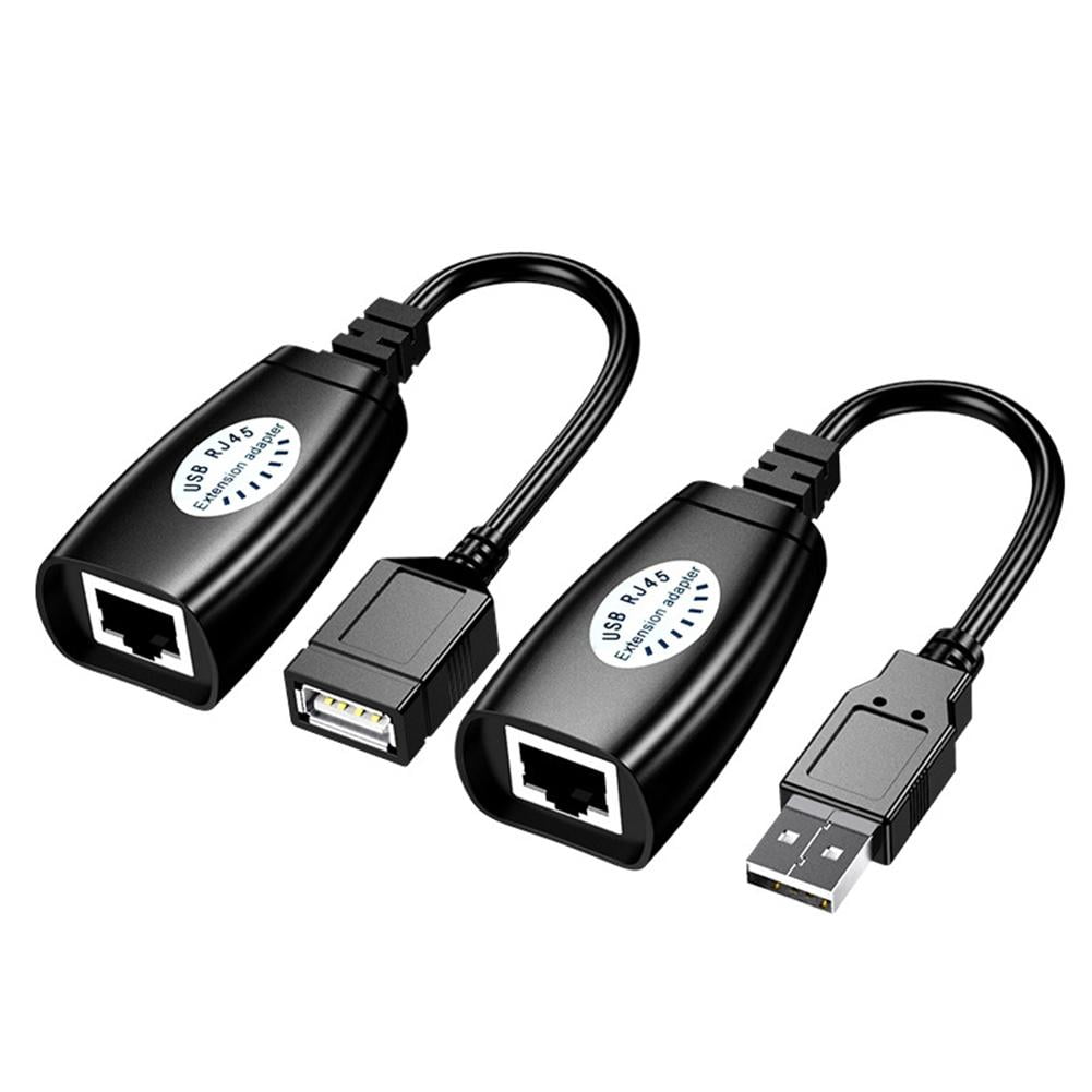 Aktudy HW-RJ11 USB to LAN Connector Extension Signal - Walmart.com