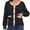 Black, variant on GYRATEDREAM Women's Long Sleeve Crewneck Button Down Sweaters Knit Cardigan Trendy Ladies Fall Clothes