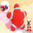 thumbnail image 5 of Juguete resistente para perros, juguetes geniales para cachorros, juguetes suaves y chirriantes para masticadores, juguetes de peluche para entrenamiento de perros, limpieza de dientes para, 5 of 5