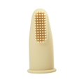 thumbnail image 2 of Toothbrush Children Clear Massage Oral Cleaning Massager Beige CUTICAT Cepillo de dientes de dedo, 2 of 8