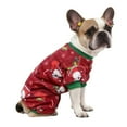 thumbnail image 5 of Dog Christmas Pajamas Puppy_Onesies Small Dogs Soft Warm Pet Clothescat Apparel Comfy Pet Clothes Outfit Doggie Bodysuit Christmas Gifts for Pets(#H03,L), 5 of 6