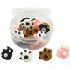 thumbnail image 1 of Chinchetas con forma de huella de pata, paquete de 25 para tableros de corcho, incluye caja de almacenamiento: adorables chinchetas decorativas para oficina, hogar, escuela y manualidades, 1 of 8